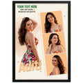Personalized Photo Frame with Name & Custom Text For Men & Women
